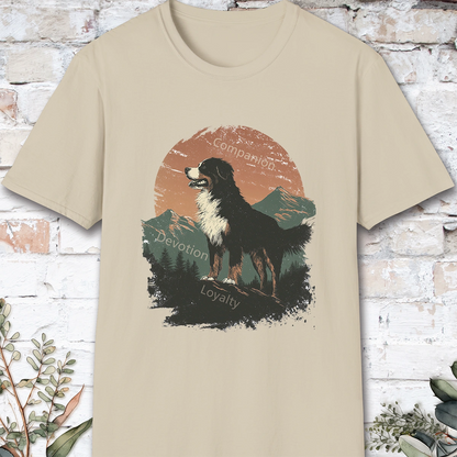 Bernese Mountain Dog Companion unisex T shirt