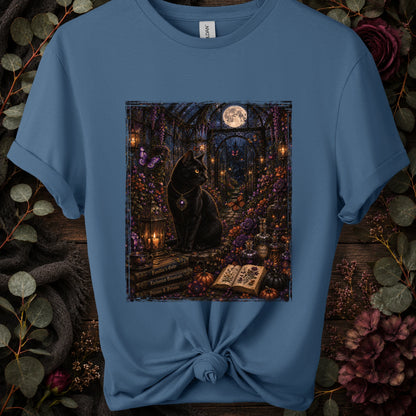 Black Cat #1 Conservatory, Gildan 64000, unisex T shirt