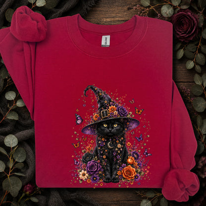 Black Cat #1, unisex Sweatshirt