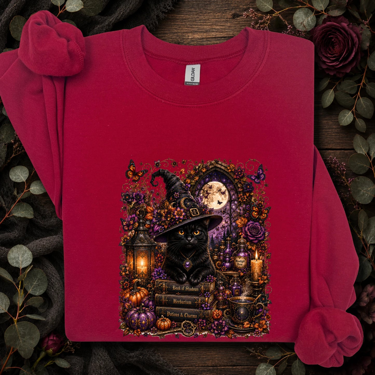Black Cat #3, unisex Sweatshirt