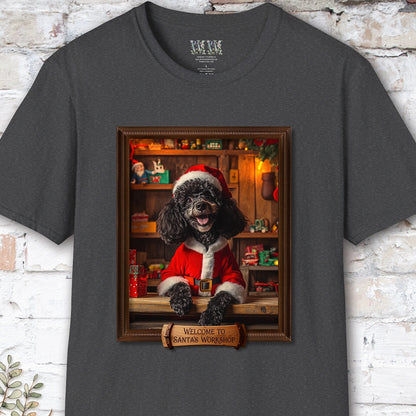 Poodle #1 Santa's Workshop Unisex T shirt