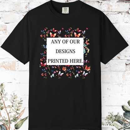 ANY DESIGN - USA Comfort Colours T-shirt