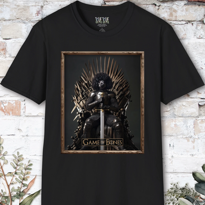 Black poodle Game of Bones