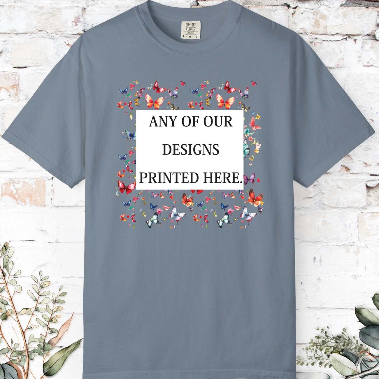 ANY DESIGN - USA Comfort Colours T-shirt