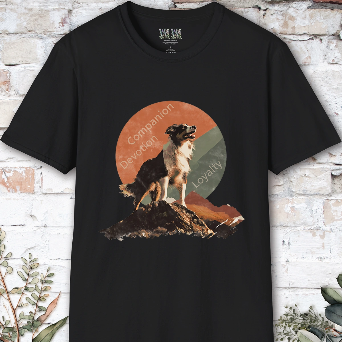 Border Collie #1 Companion unisex T shirt