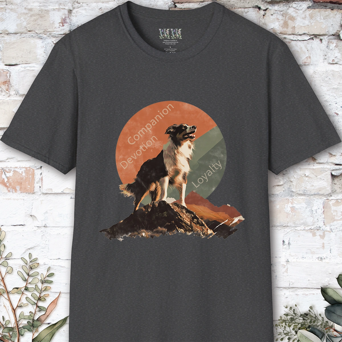 Border Collie #1 Companion unisex T shirt
