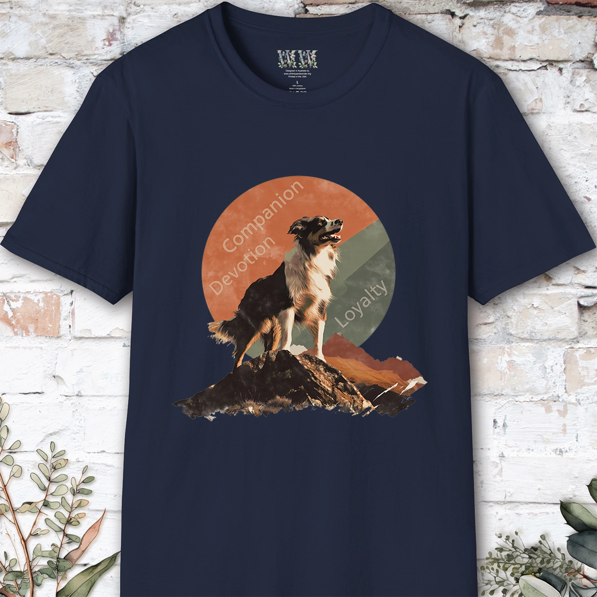 Border Collie #1 Companion unisex T shirt