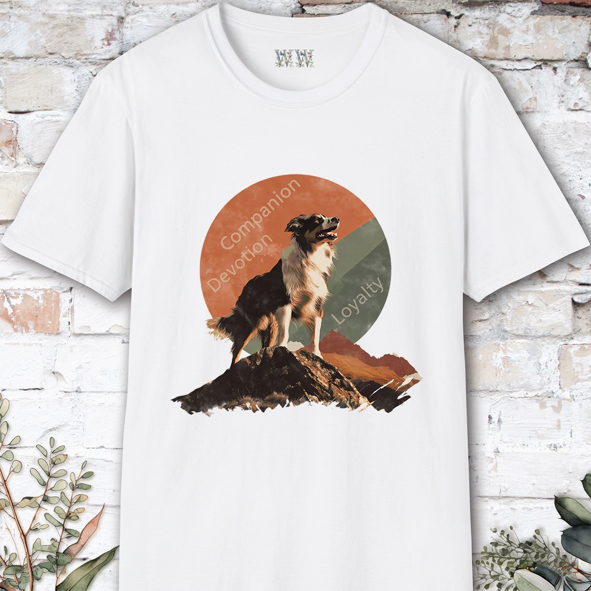 Border Collie #1 Companion unisex T shirt