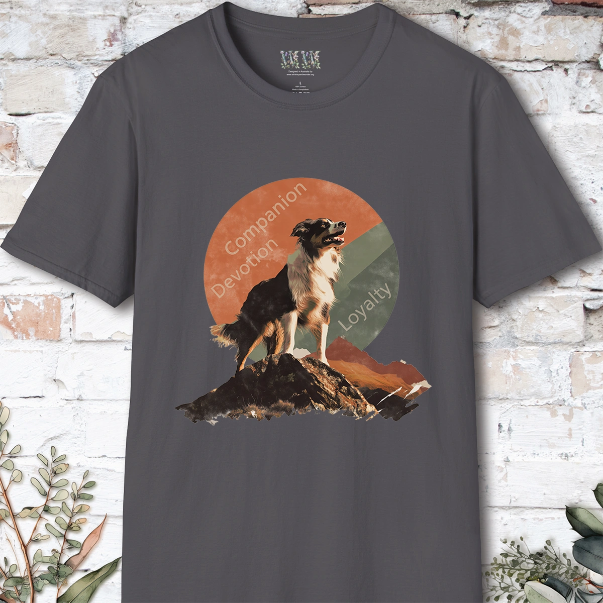 Border Collie #1 Companion unisex T shirt