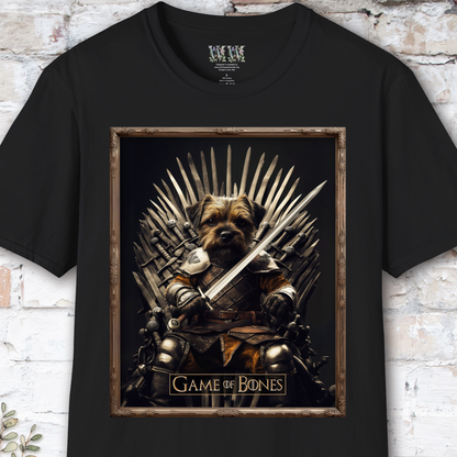 Border Terrier, Game of Bones, Unisex T shirt