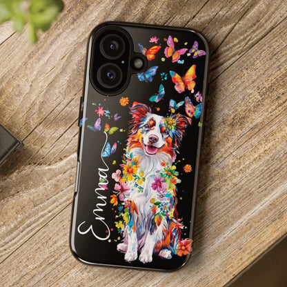 Border Collie #1 Personalized Tough Phone Case