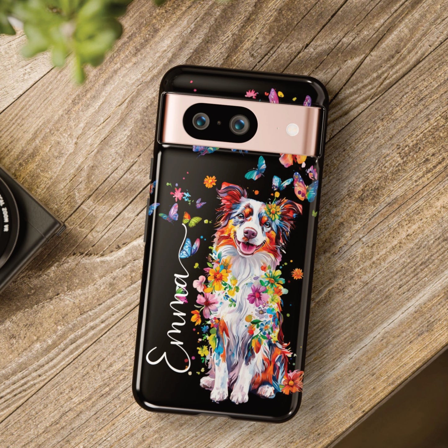 Border Collie #1 Personalized Tough Phone Case