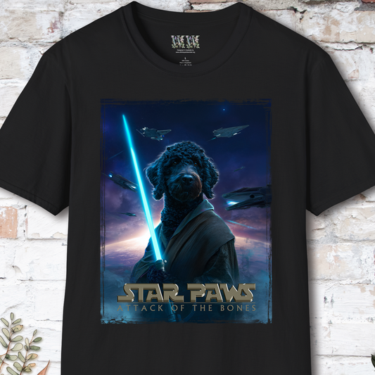 Bordoodle Star Paws Unisex T shirt