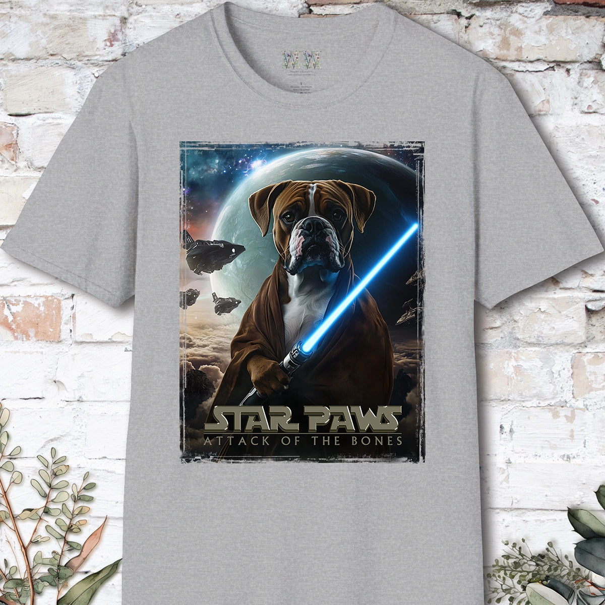 Boxer #1 Star Paws Unisex T shirt