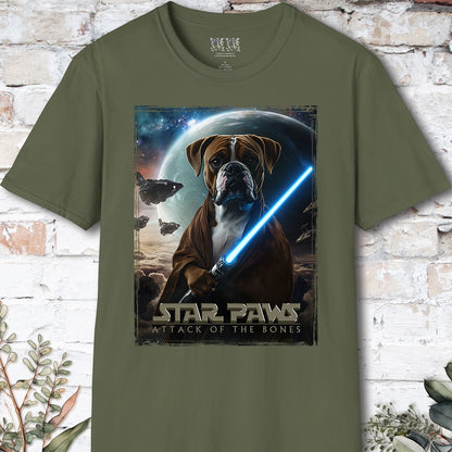 Boxer #1 Star Paws Unisex T shirt