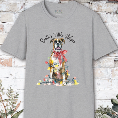 Boxer #1 Santa's little helper, unisex T shirt