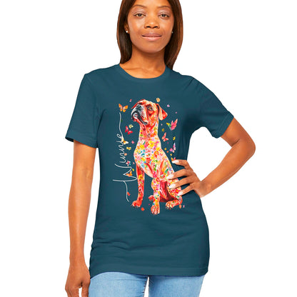 Boxer #2 Floral Personalized T shirt