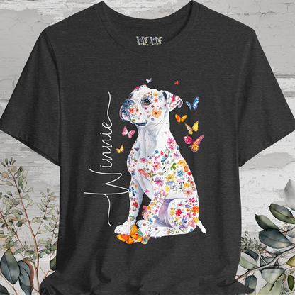 Boxer #3 Floral Personalized T shirt