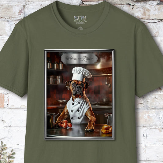 Boxer Chef Unisex T shirt