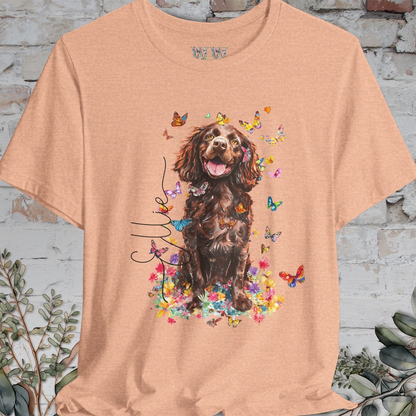 Boykin Spaniel Floral Personalized T shirt