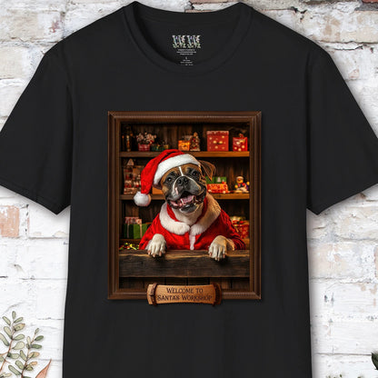 Boxer #1 Santa's Workshop Unisex T shirt