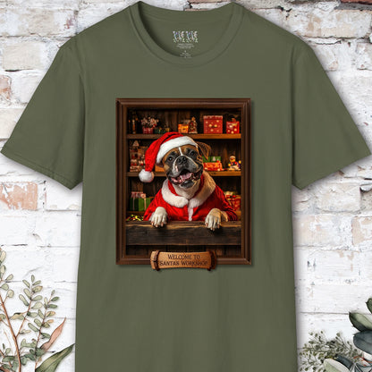 Boxer #1 Santa's Workshop Unisex T shirt