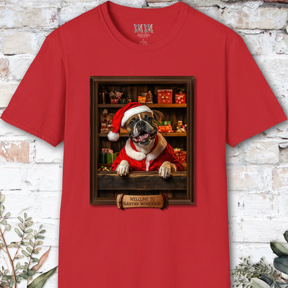 Boxer #1 Santa's Workshop Unisex T shirt