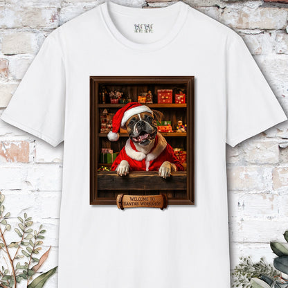 Boxer #1 Santa's Workshop Unisex T shirt