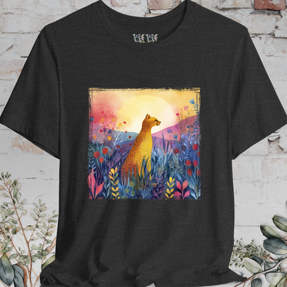 Cheetah Sunrise #1 unisex T shirt