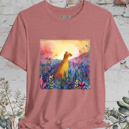 Cheetah Sunrise #1 unisex T shirt