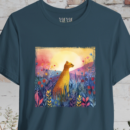 Cheetah Sunrise #1 unisex T shirt