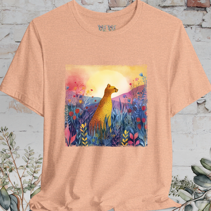 Cheetah Sunrise #1 unisex T shirt