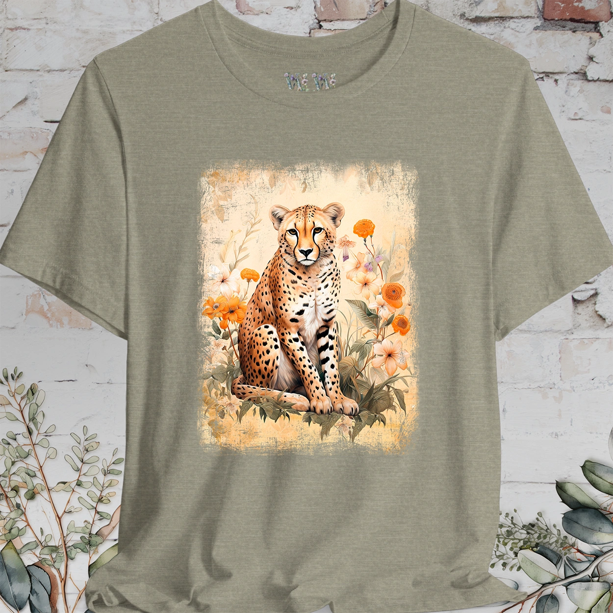 Cheetah #1 Wild Animals, unisex T-Shirt