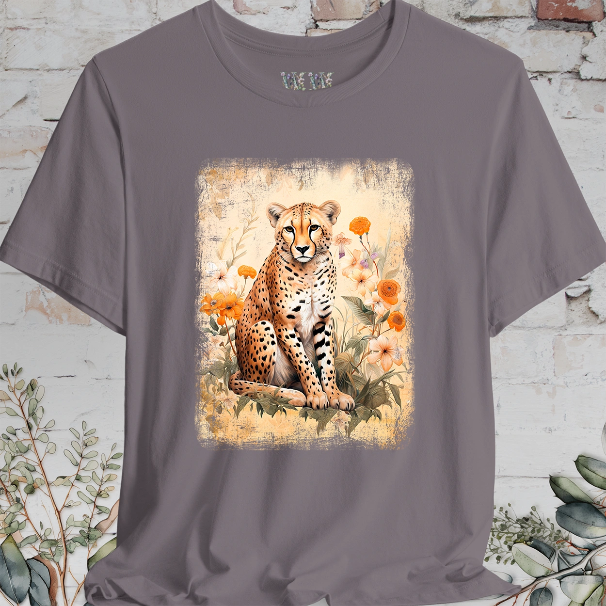 Cheetah #1 Wild Animals, unisex T-Shirt