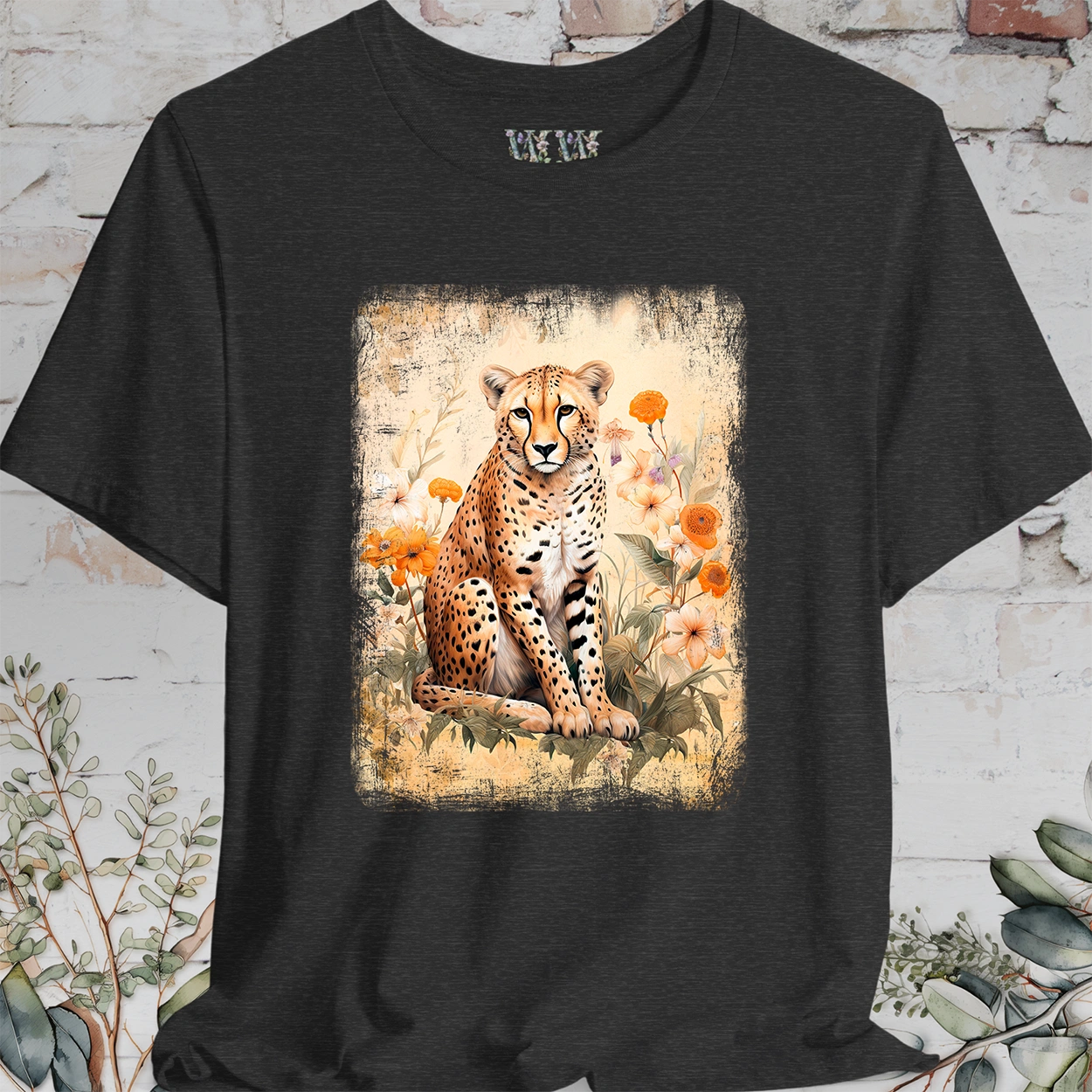 Cheetah #1 Wild Animals, unisex T-Shirt