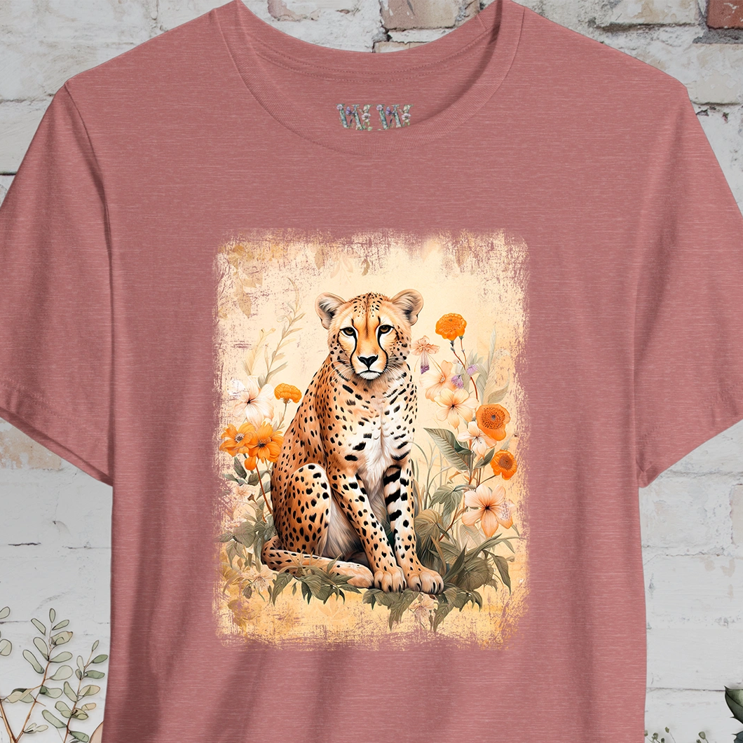 Cheetah #1 Wild Animals, unisex T-Shirt