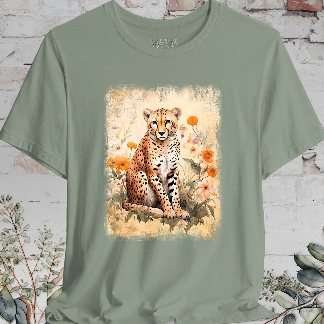 Cheetah #1 Wild Animals, unisex T-Shirt