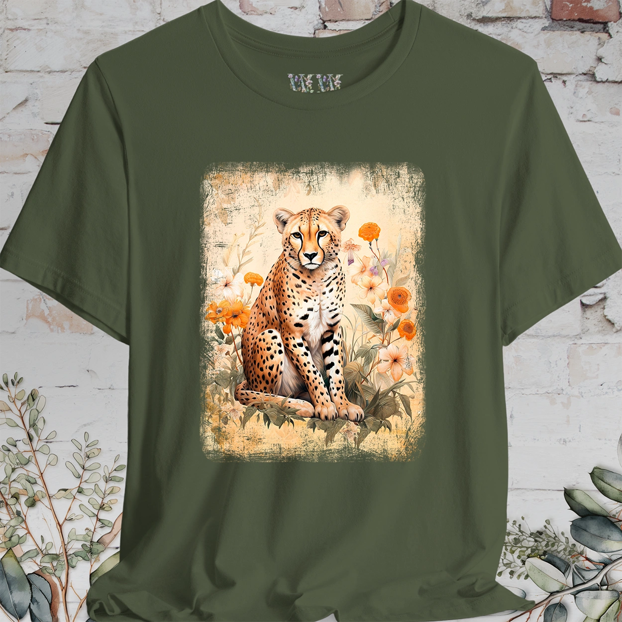 Cheetah #1 Wild Animals, unisex T-Shirt
