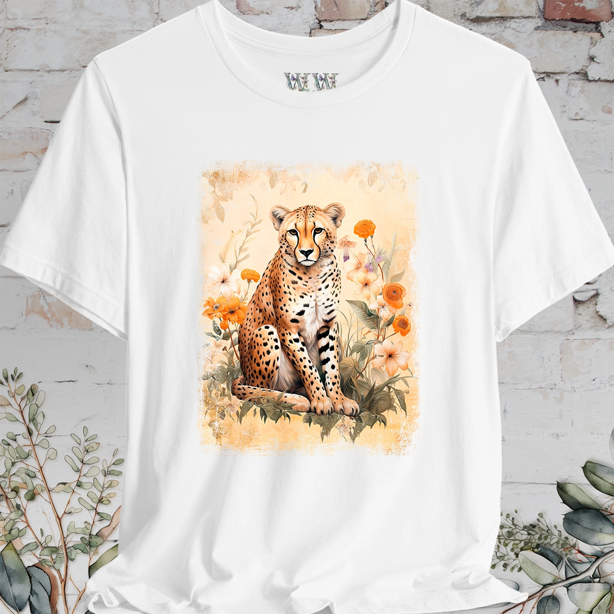 Cheetah #1 Wild Animals, unisex T-Shirt