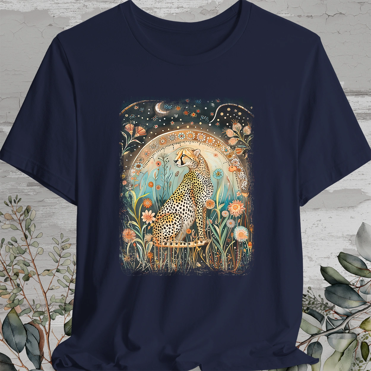 Cheetah #2 Wild Animals, unisex T-Shirt