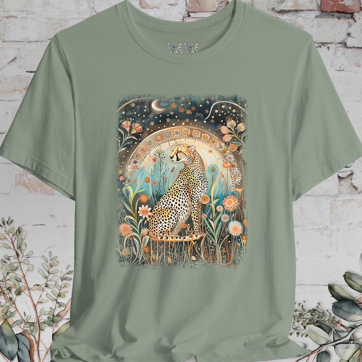 Cheetah #2 Wild Animals, unisex T-Shirt