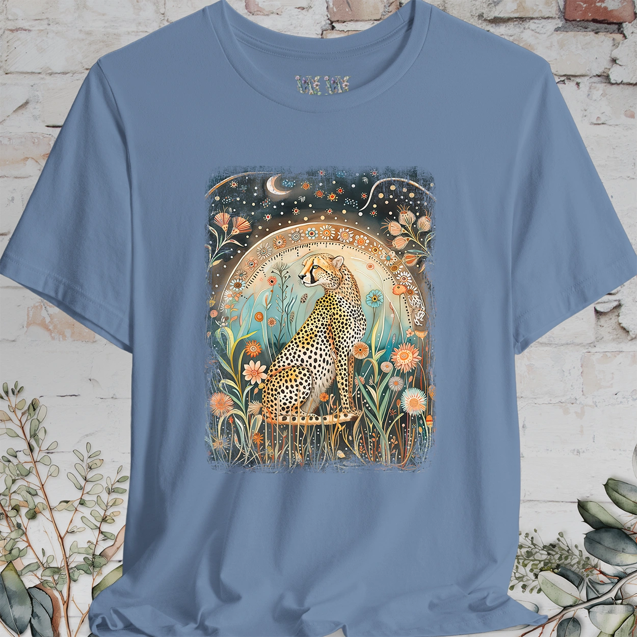 Cheetah #2 Wild Animals, unisex T-Shirt