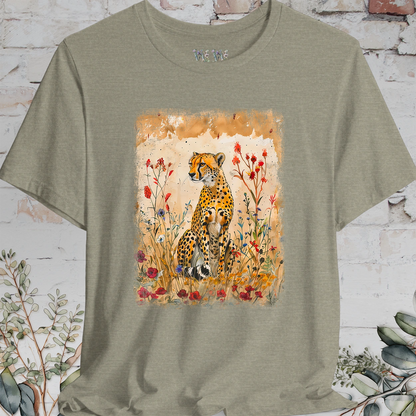 Cheetah #3 Wild Animals, unisex T-Shirt