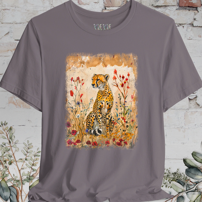 Cheetah #3 Wild Animals, unisex T-Shirt
