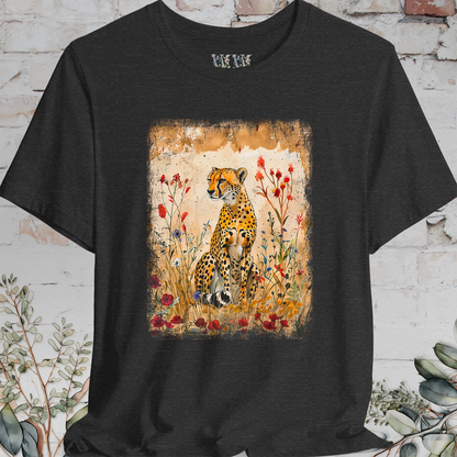 Cheetah #3 Wild Animals, unisex T-Shirt