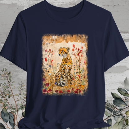 Cheetah #3 Wild Animals, unisex T-Shirt