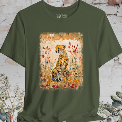 Cheetah #3 Wild Animals, unisex T-Shirt