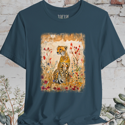 Cheetah #3 Wild Animals, unisex T-Shirt