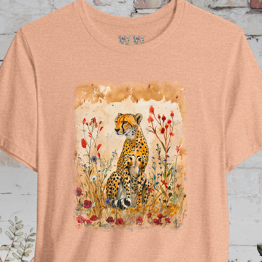 Cheetah #3 Wild Animals, unisex T-Shirt