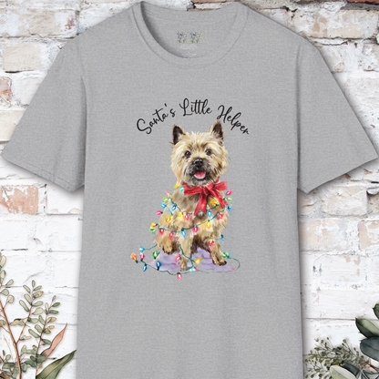 Cairn Terrier #1 Santa's little helper. unisex T shirt